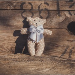 Игрушка медвежонок текстильный